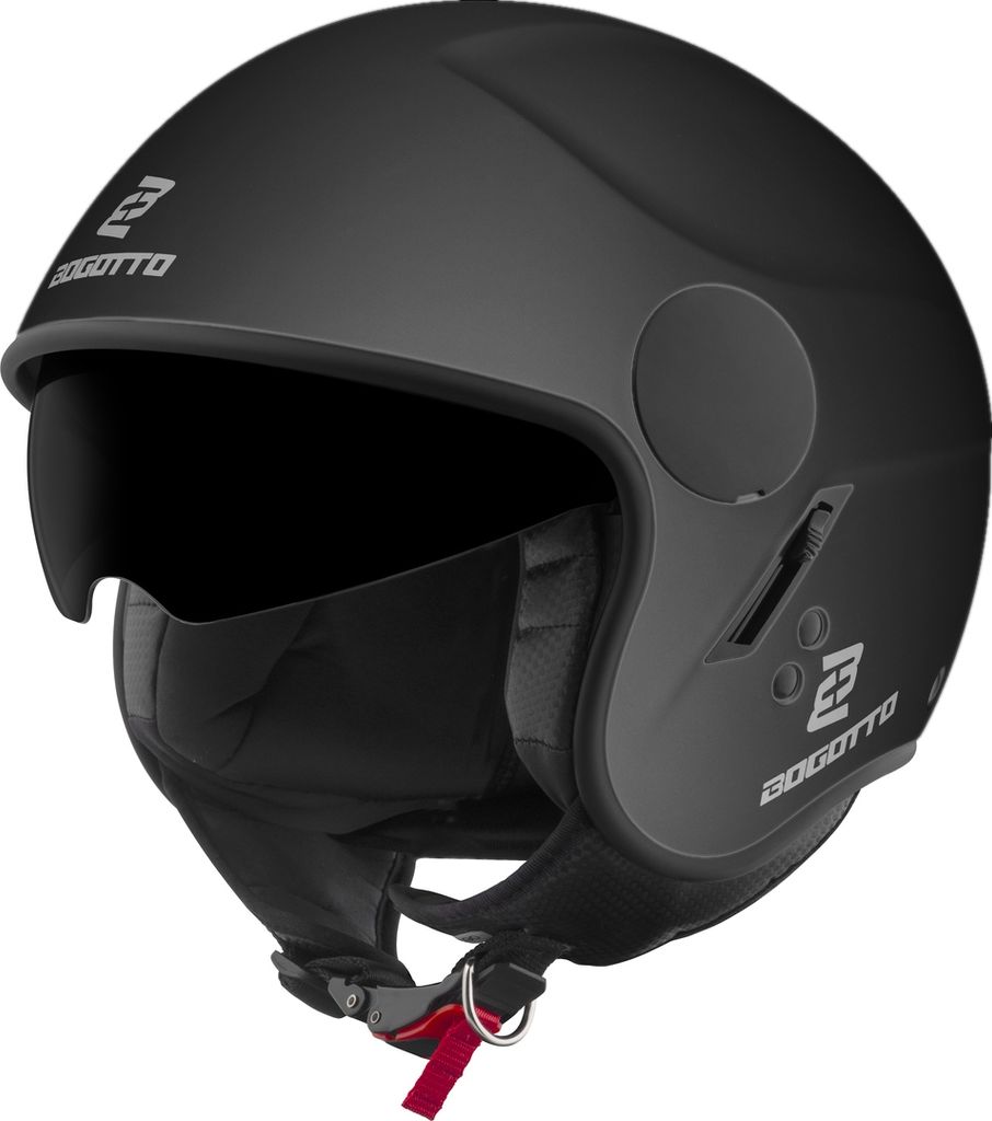 Bogotto H595 SPN Jethelm, schwarz matt, XL