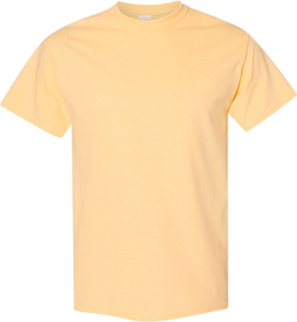 Gildan Herren T-Shirt (5 Stück/Packung) BC4807 (2XL) (Hellgelb)