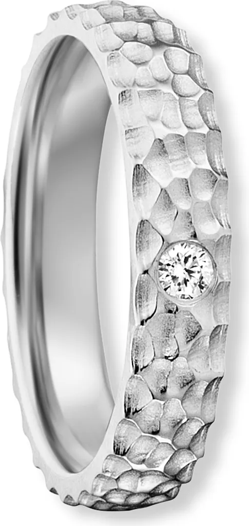 Anello Amicizia Argento 925 Rodiato e Zirconi | Gioielleria Online