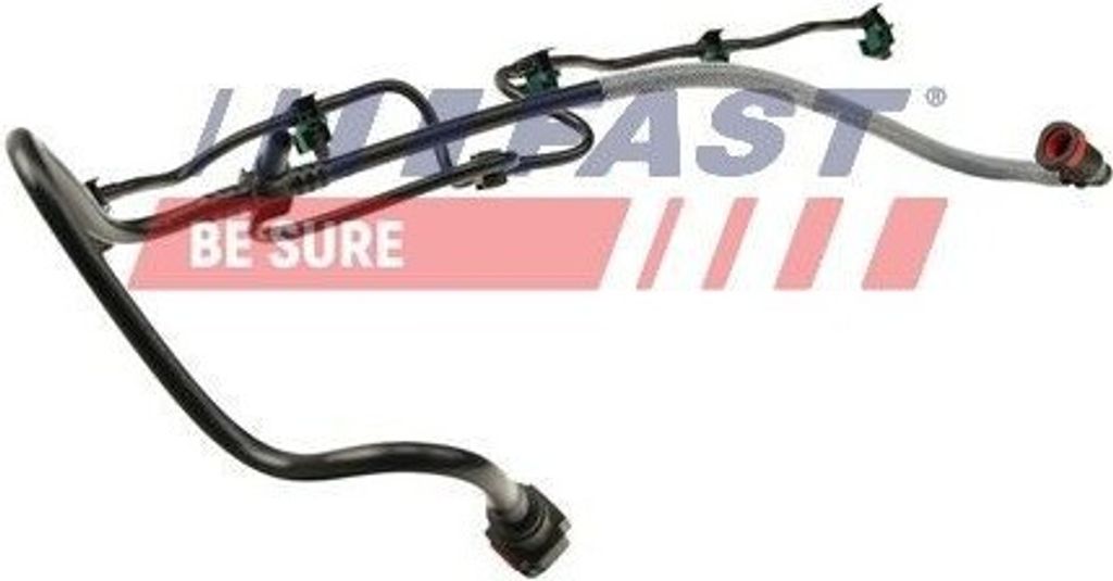 FAST FT39613 Leckkraftstoff-Schlauch für FORD Transit Mk6 Kasten (V347, V348, FA) Rücklaufleitung