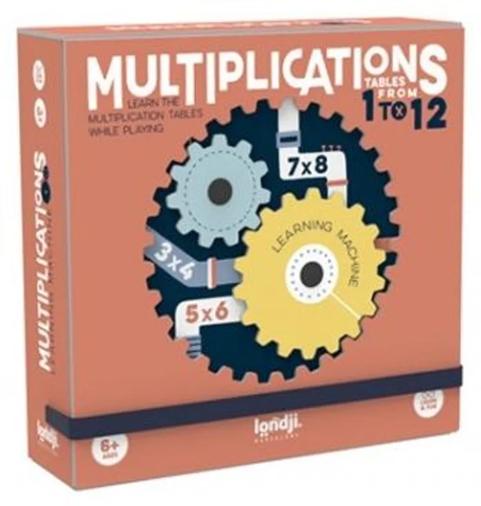 Apprendre les tables facilement : Jeu de multiplication Londji ludique