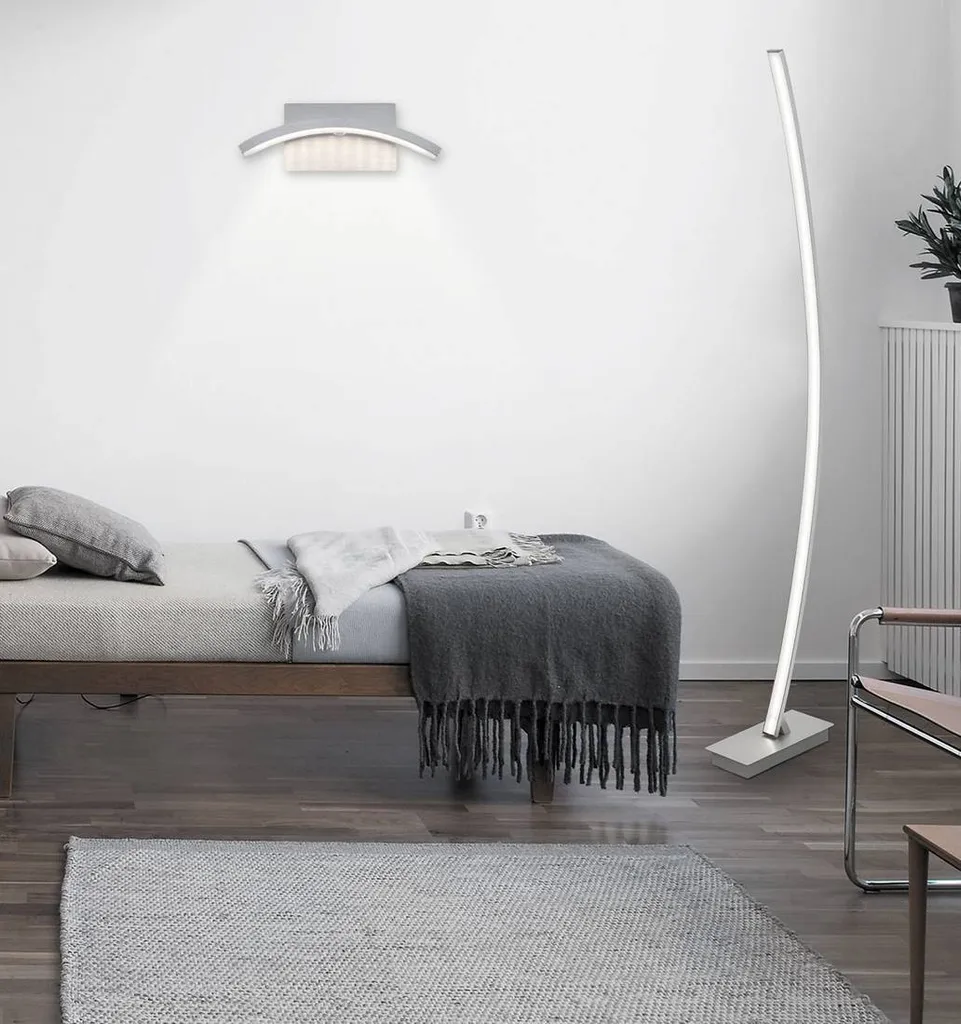 Lampadaire LED 26W Addison 4490 : Lumière Douce pour Coin Lecture