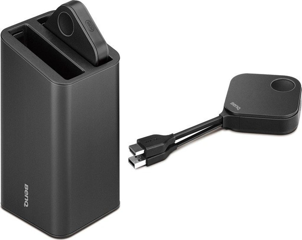 BenQ InstaShow WDC30 - Wireless HDMI Präsentationslösung, 2 Transmitter, 1 Craddle
