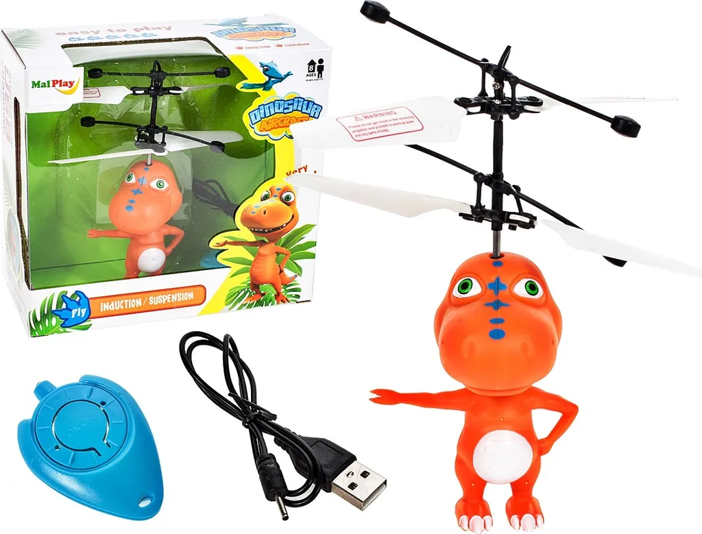 Jouet Volant à Induction Alien Espace pour Enfant 3 ans+ avec USB Rose