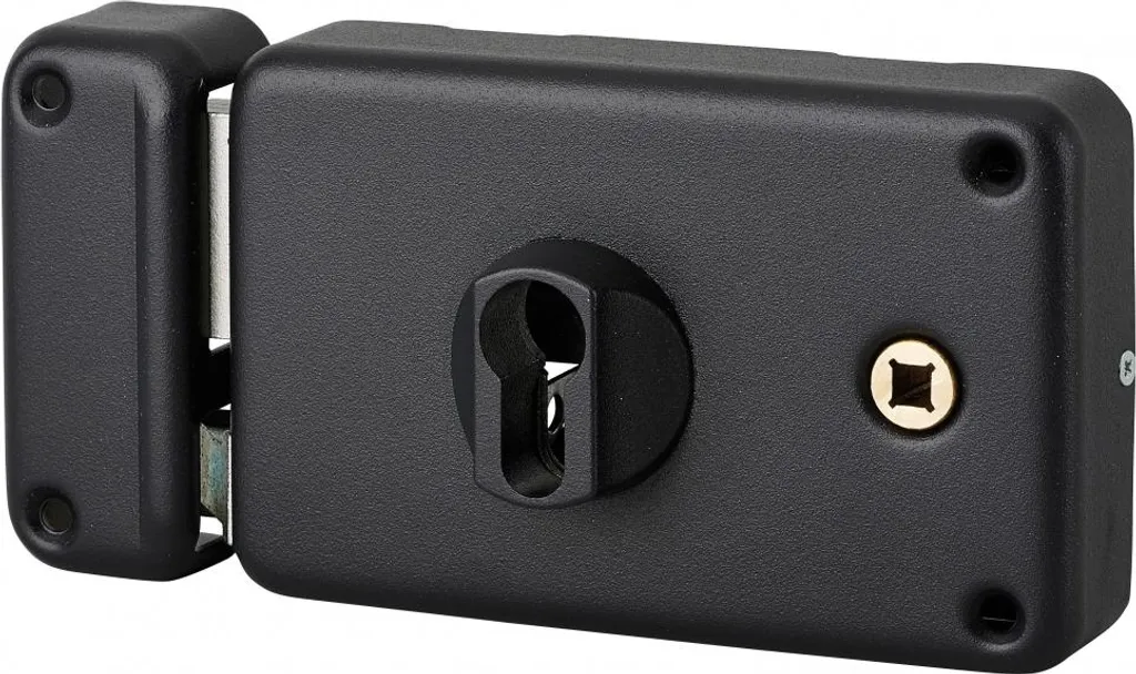 Serrure pour porte d'entrée noire Thirard : sécurisez votre maison