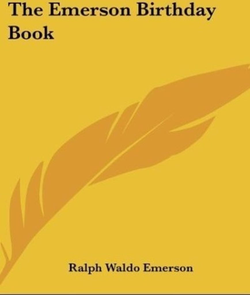 The Emerson Birthday Book