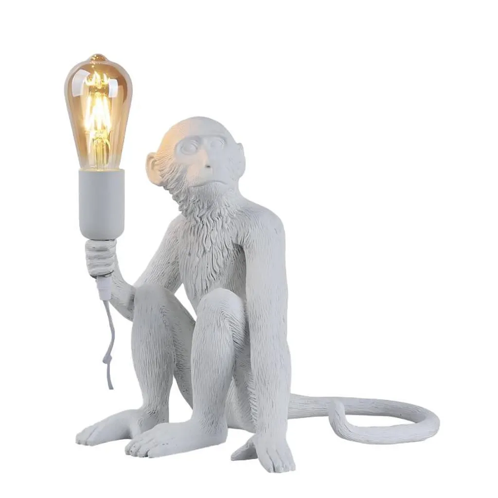 Lampe singe originale blanche pour transformer votre décoration intérieure - 2