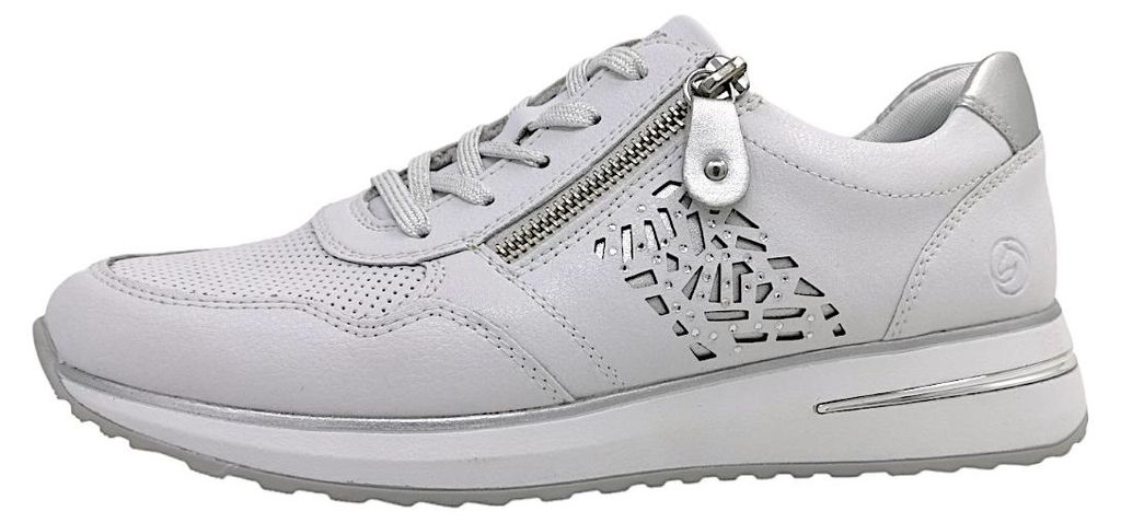 Remonte  Damenschuhe Schnürschuhe Weiß Freizeit Produktbild 