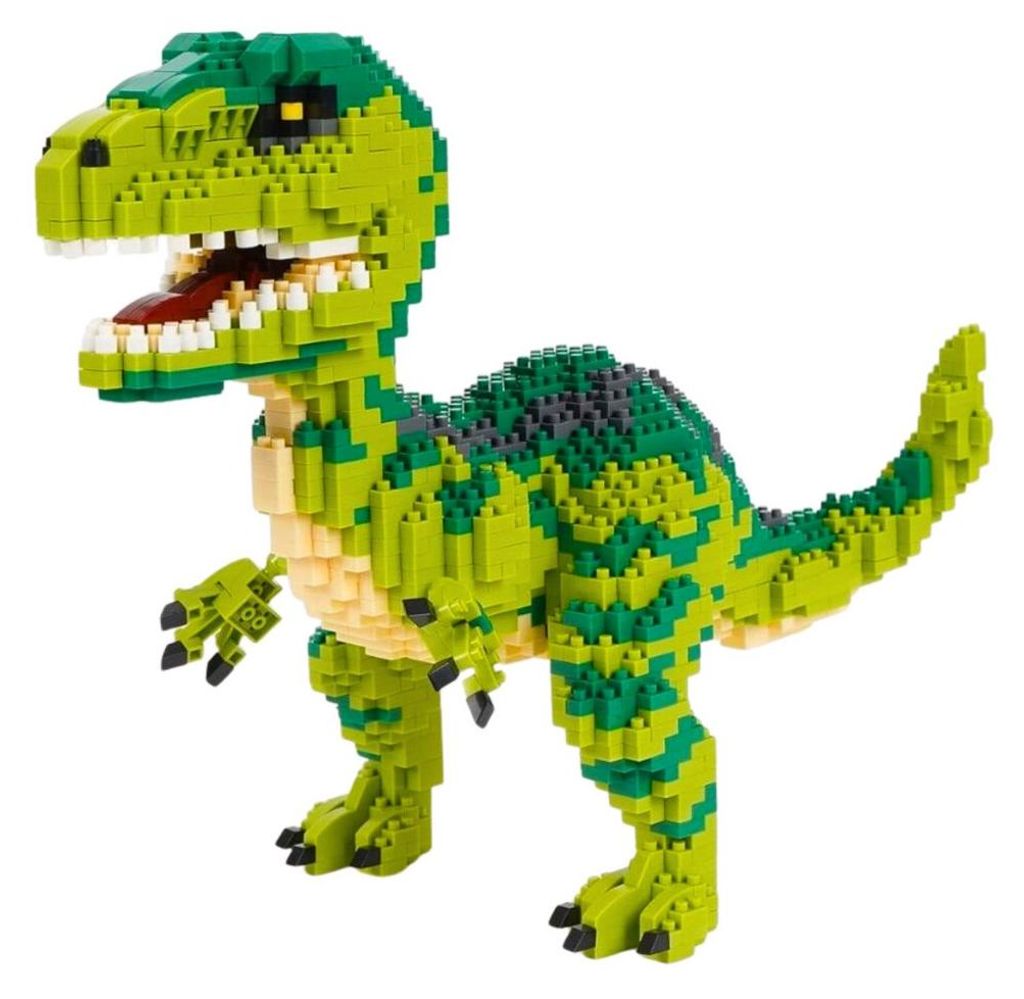 Velociraptor Bausteinset 3D Dinosaurier 1457 Teile