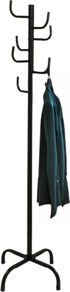 Gerimport - Kleiderstander - schwarz - Eisen - 8 Haken - 50 x 175 cm