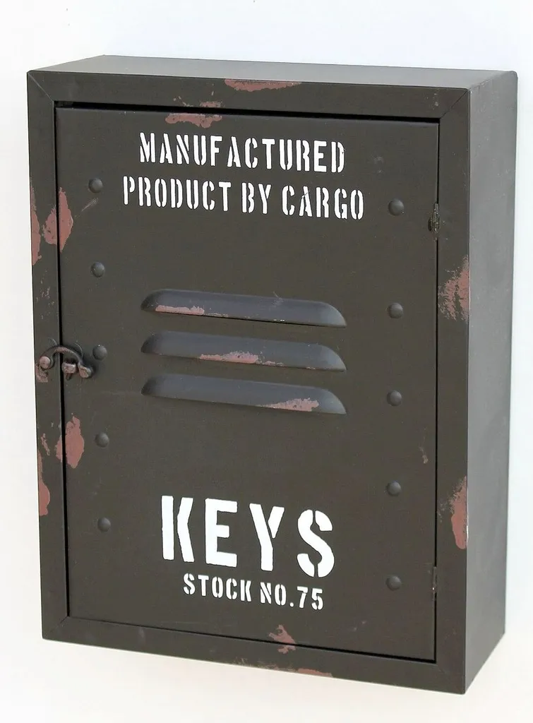 Boîte à clés en métal sécurisée avec code à 4 chiffres - Modèle Pro-K1 - 8