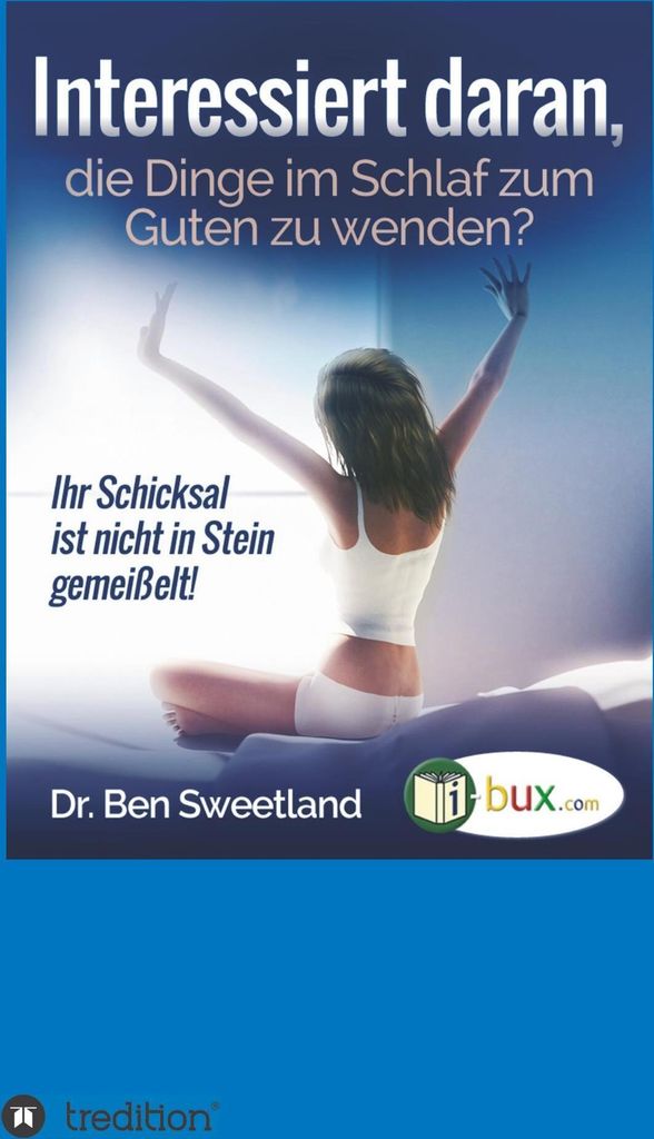 Interessiert daran, die Dinge im Schlaf zum Guten zu wenden?