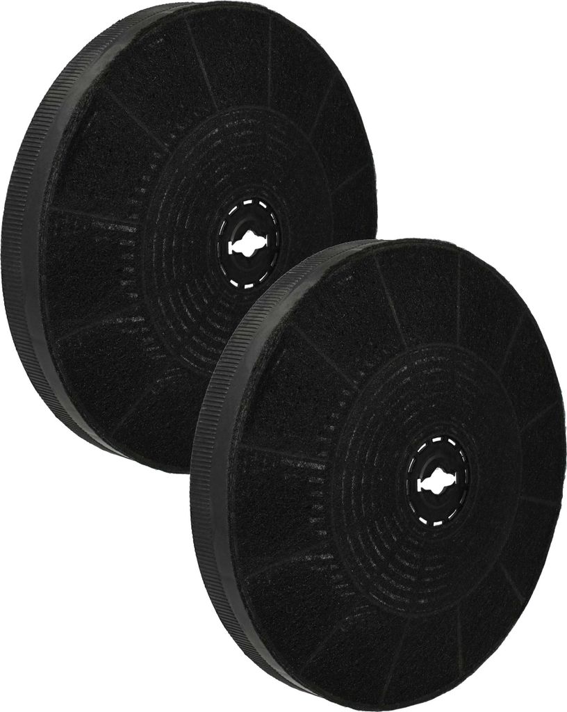 vhbw 2x Aktivkohlefilter Ersatz für Gorenje 185358 für Dunstabzugshaube - 19 cm
