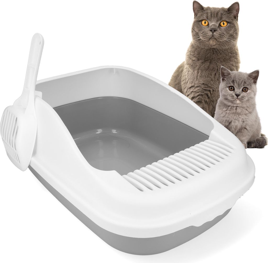 Otevřená kočičí toaleta s lopatkou 47x32x18 cm WERDANO PETS Obrázek produktu 