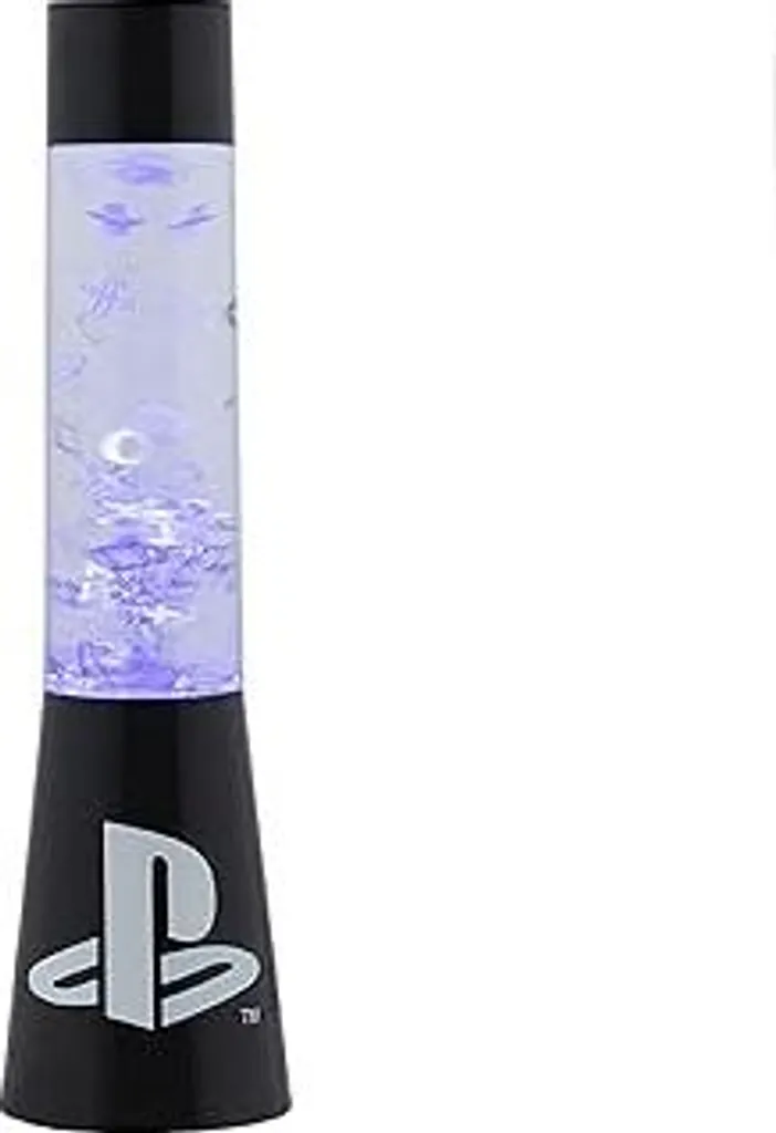 Lampada PlayStation Glitterata Ufficiale Sony | Luce Notturna Gamer 33cm