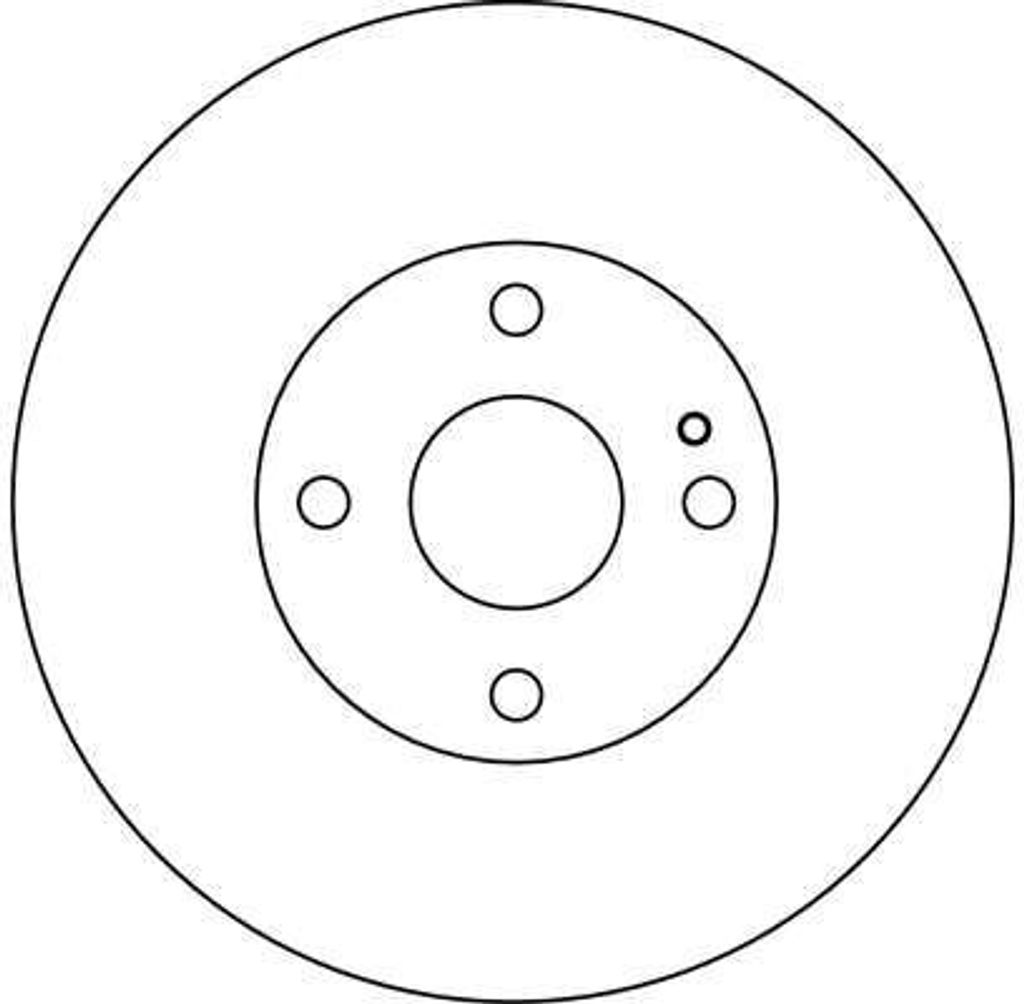 TRW Bremsscheiben (2 Stück) Hinterachse DF4247