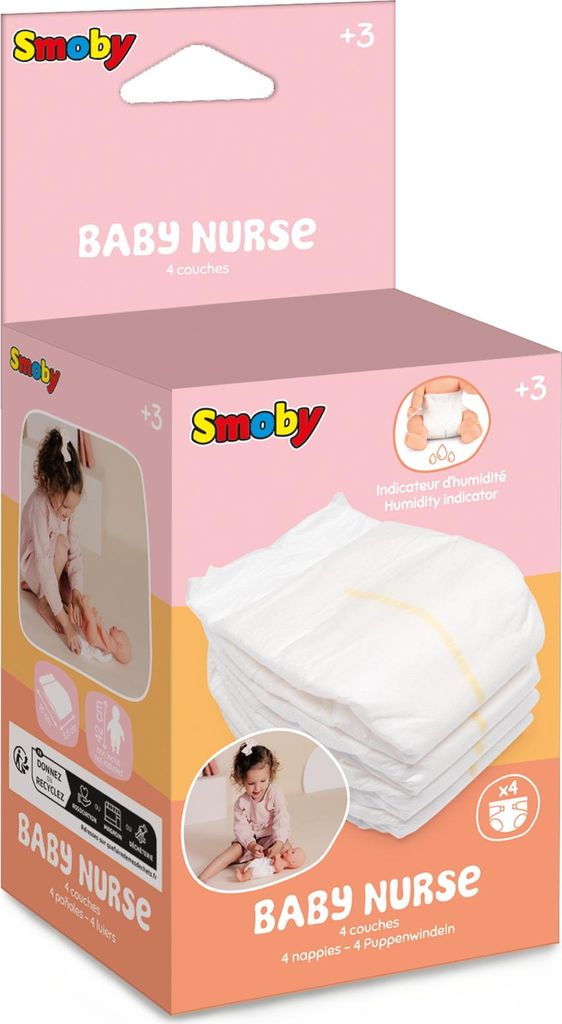 BIG-SPIELWARENFABRIK GmbH & Co Smoby Baby Nurse Puppenwindeln Sonstige