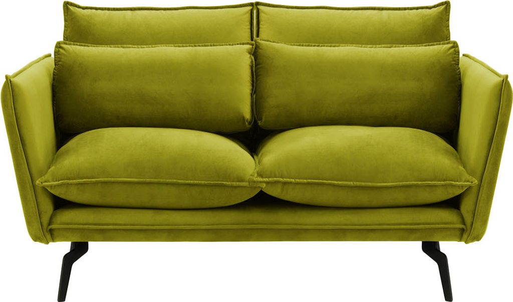 Zweisitzer-Sofa Layla - olivgrün - Velluto 9