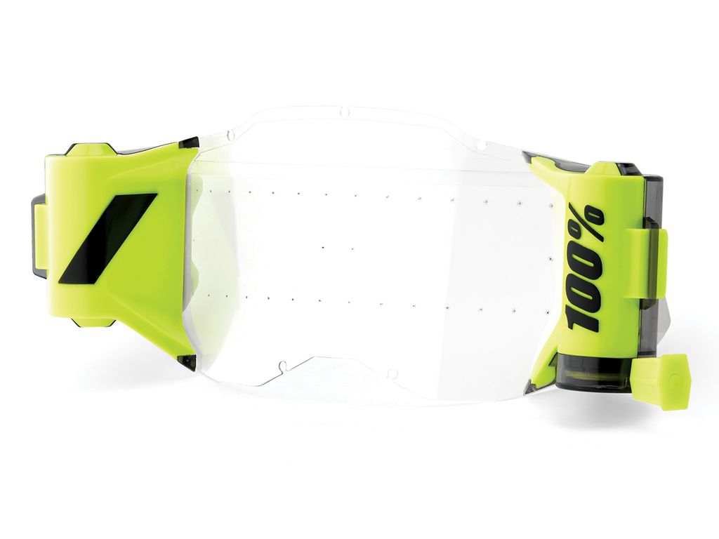 100 Prozent Rc2/Ac2/St2 Vorhersage Film System - Vorhersage System (Roll Off) Für Racecraft 2/ Accuri 2/ Loss 2 Goggles Alter Code: 51
