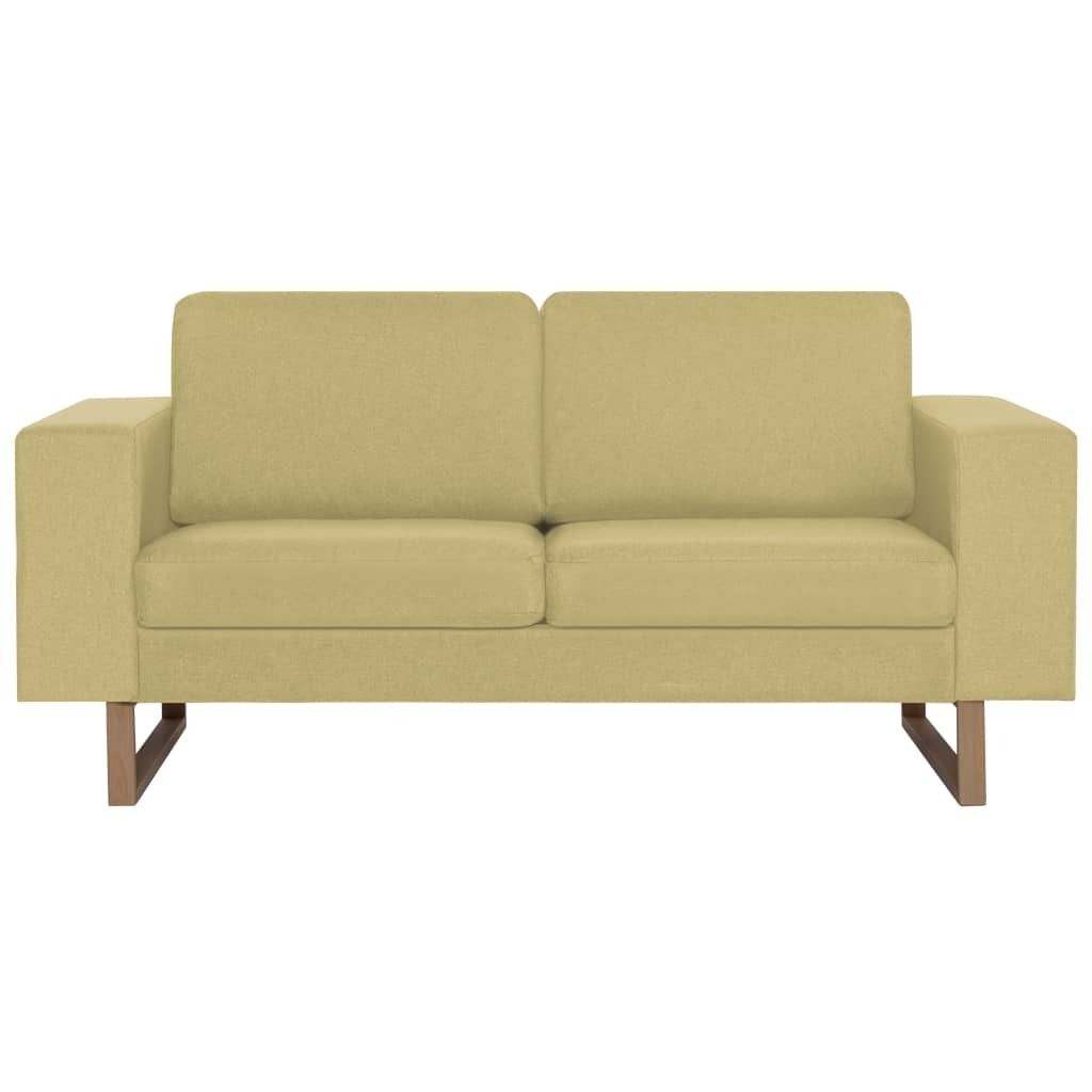 "Winterschlussverkauf " 2-Sitzer-Sofa - CLORIS - Couchgarnitur - Sofa Set Sitzmöbel - Stoff Grün - 156 x 82 x 75 cm - DEMöbel9002830
