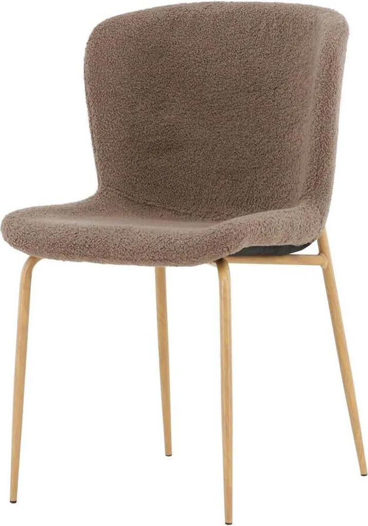 Chaise de salle à manger ergonomique Modesto - Finition Chêne Durable