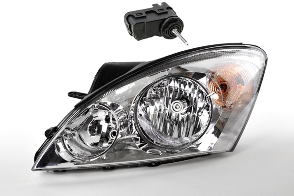 Johns, Scheinwerfer passend für Kia Cees Pro Ceed 12/06-08/09 H1 H7 links m. Stellmotor 921011H000 921301H000 9213011H000