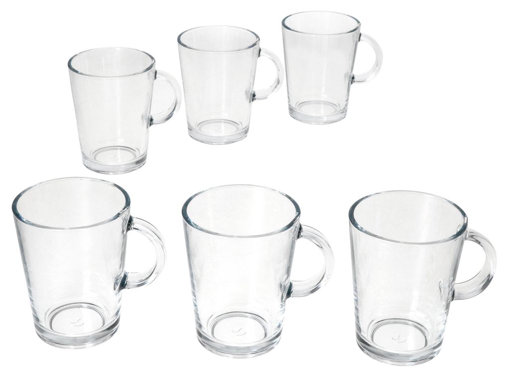 Ritzenhoff Coredo 6x Teegläser mit Henkel 250ml H10,5cm Produktbild 