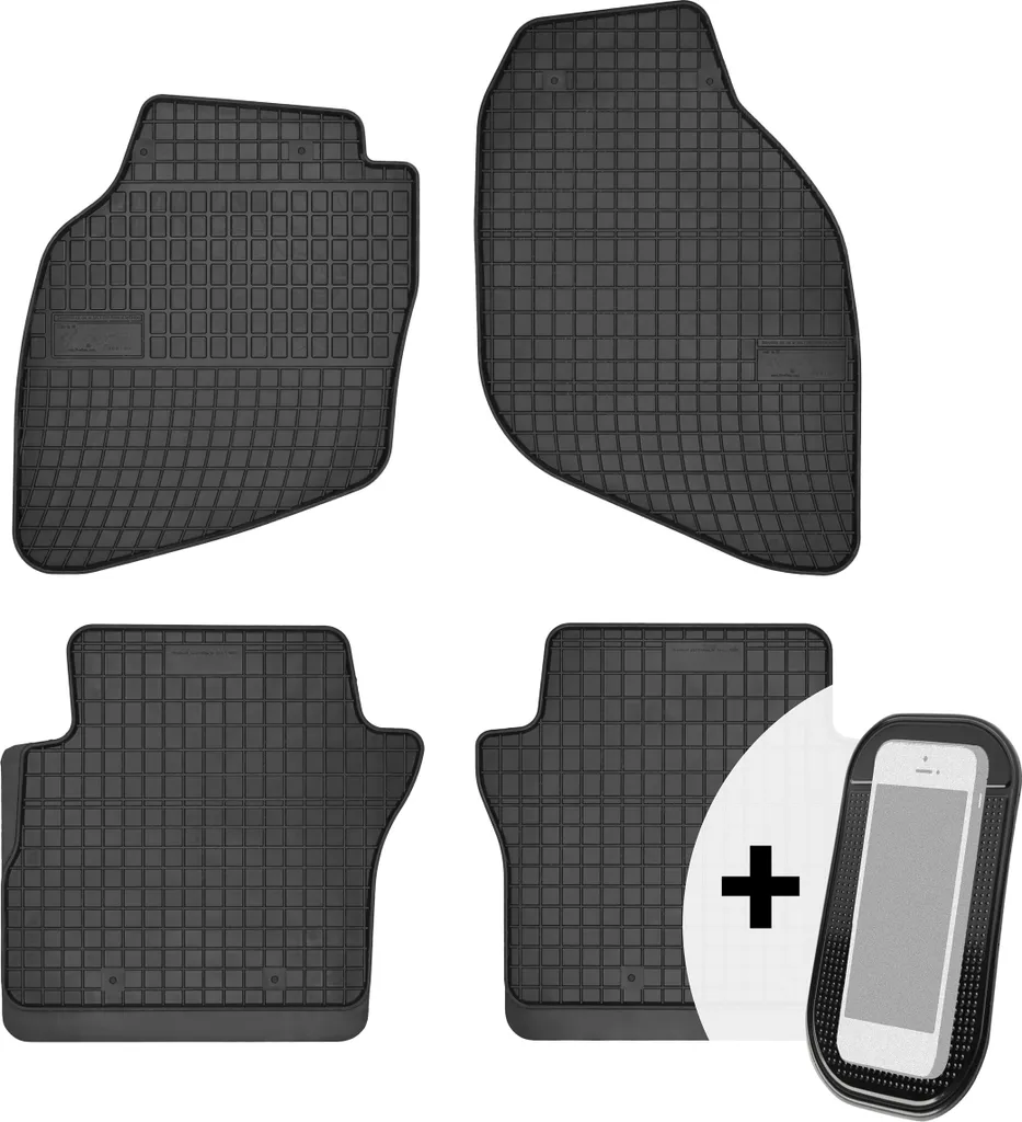 Tappetini Honda Jazz II 2002-2008 in Gomma - Comfort e Pulizia Premium