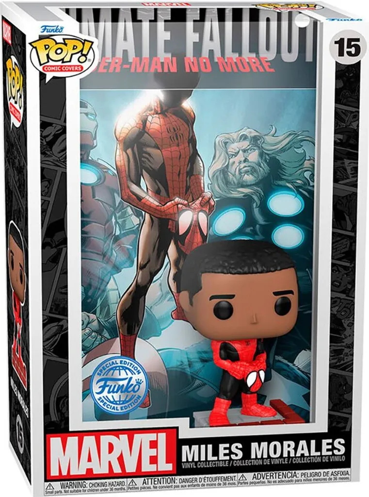 Protection Incluse Funko POP Miles Morales 15 Figurine Marvel PVC