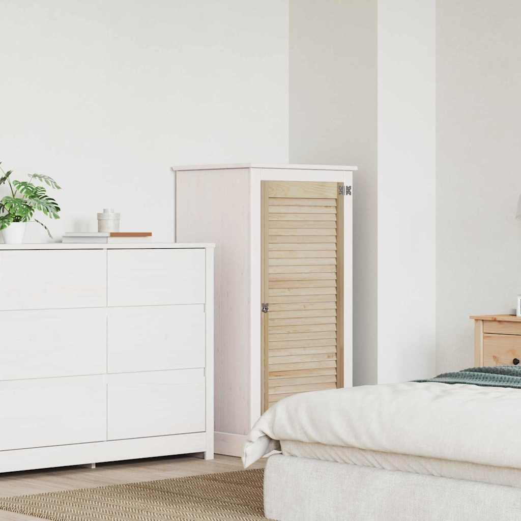 "2026 MODERNE"Schranktür Natur 140.5x2x59.5cm Massives Kiefernholz DE470830 - Schranktüren