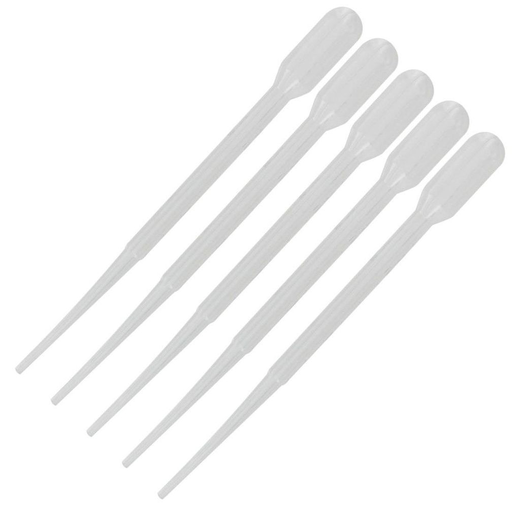 NOCH Pipetten, 5 Stück im Set, zum präzisen Dosieren im Modellbau für Spurweiten H0, TT, N, Z, ideal für Farben und Kleber