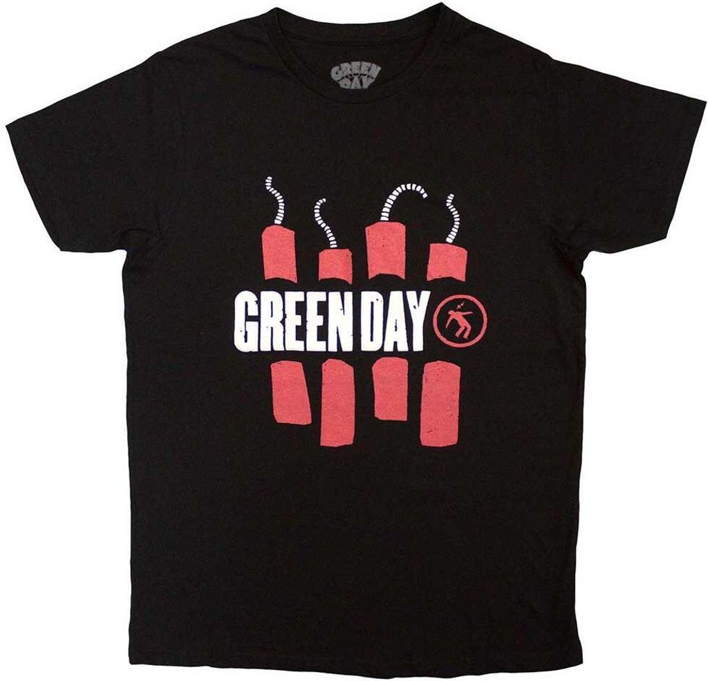 Green Day - "Dynamite" T-Shirt für Herren/Damen Uni RO12144 (S) (Schwarz)