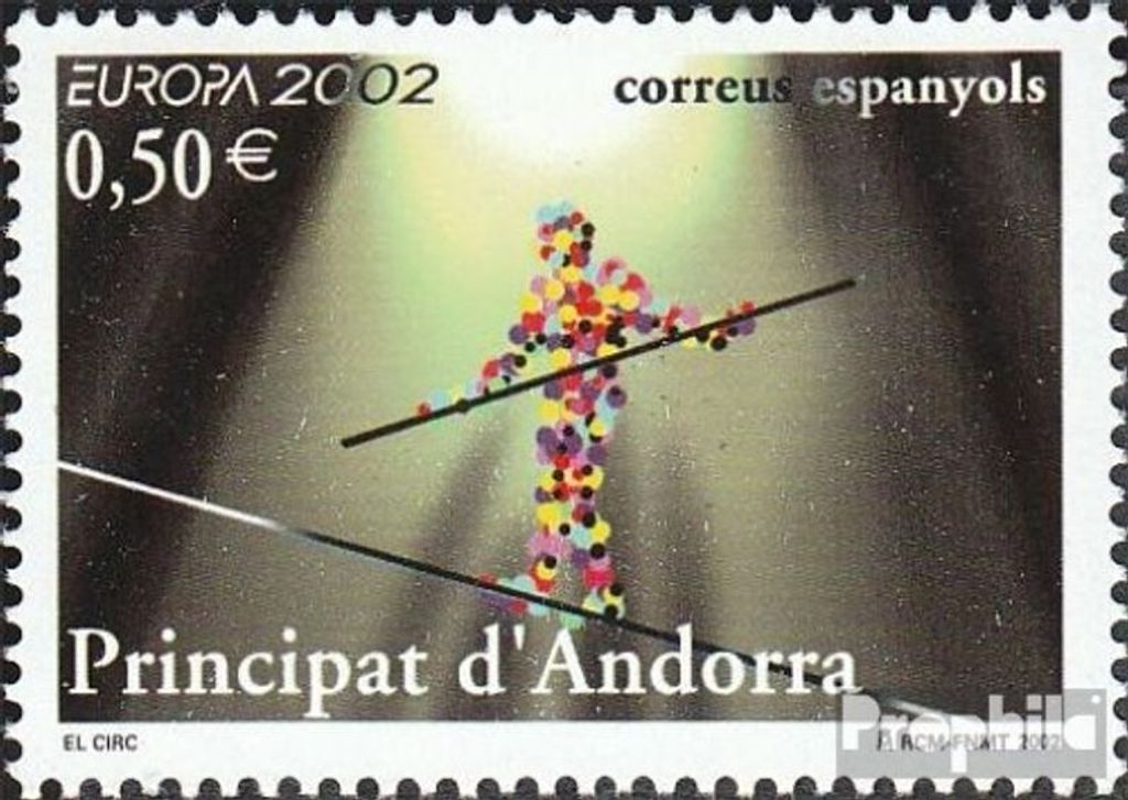Briefmarken Andorra - Spanische Post 2002 Mi 290 Produktbild 