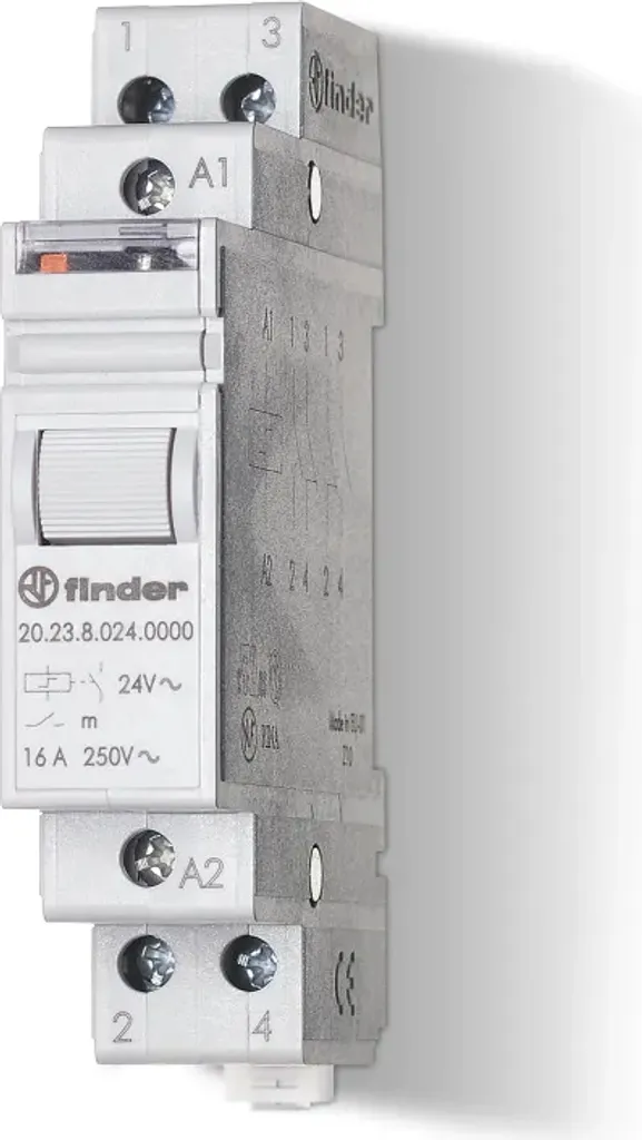 Télérupteur électromécanique Finder Rail DIN pour circuit éclairage