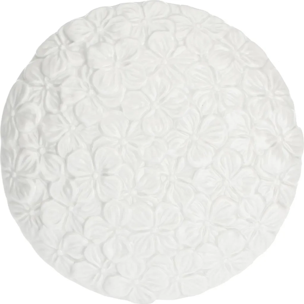 Umidificatore in Porcellana Bianca P600100006 Ortensia 16cm Funzionale