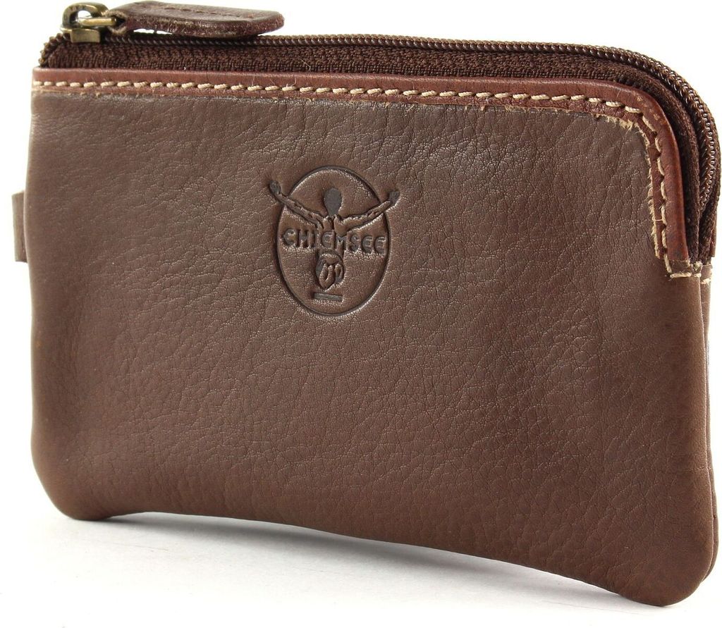 CHIEMSEE Leder Schlüsselmäppchen Malawi Keyholder Brown braun