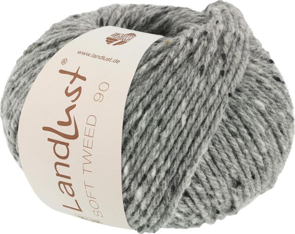 Lana Grossa Landlust Soft Tweed 90 klassisch verzwirntes Produktbild 