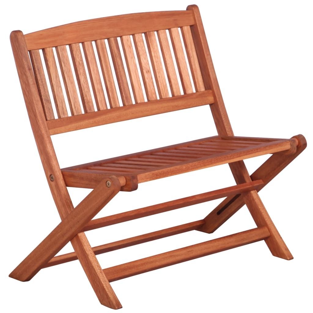 Hochwertigen Möbel Sitzgruppe Gartenmöbel Garten-Garnitur - Braun 4-tlg. Garten-Essgruppe für Kinder Massivholz Eukalyptus NEU4159135