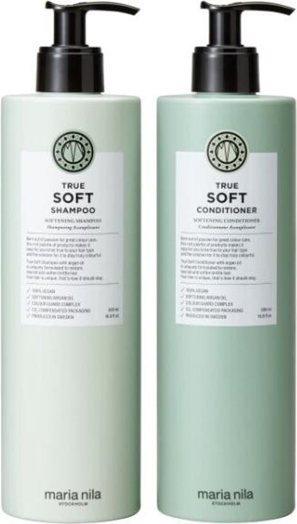 True Soft Trockenhaarpflege-Geschenkset mit Arganö l