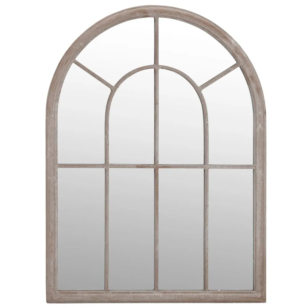 Specchio 60x45 Interno Ferro Sabbia | Soluzione Salva-Spazio Elegante