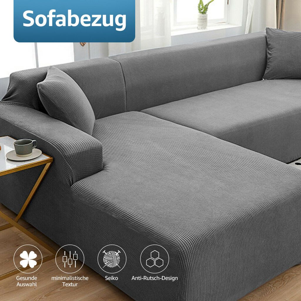 Stretch Sofabezug Couchbezug, 4 Sitzer