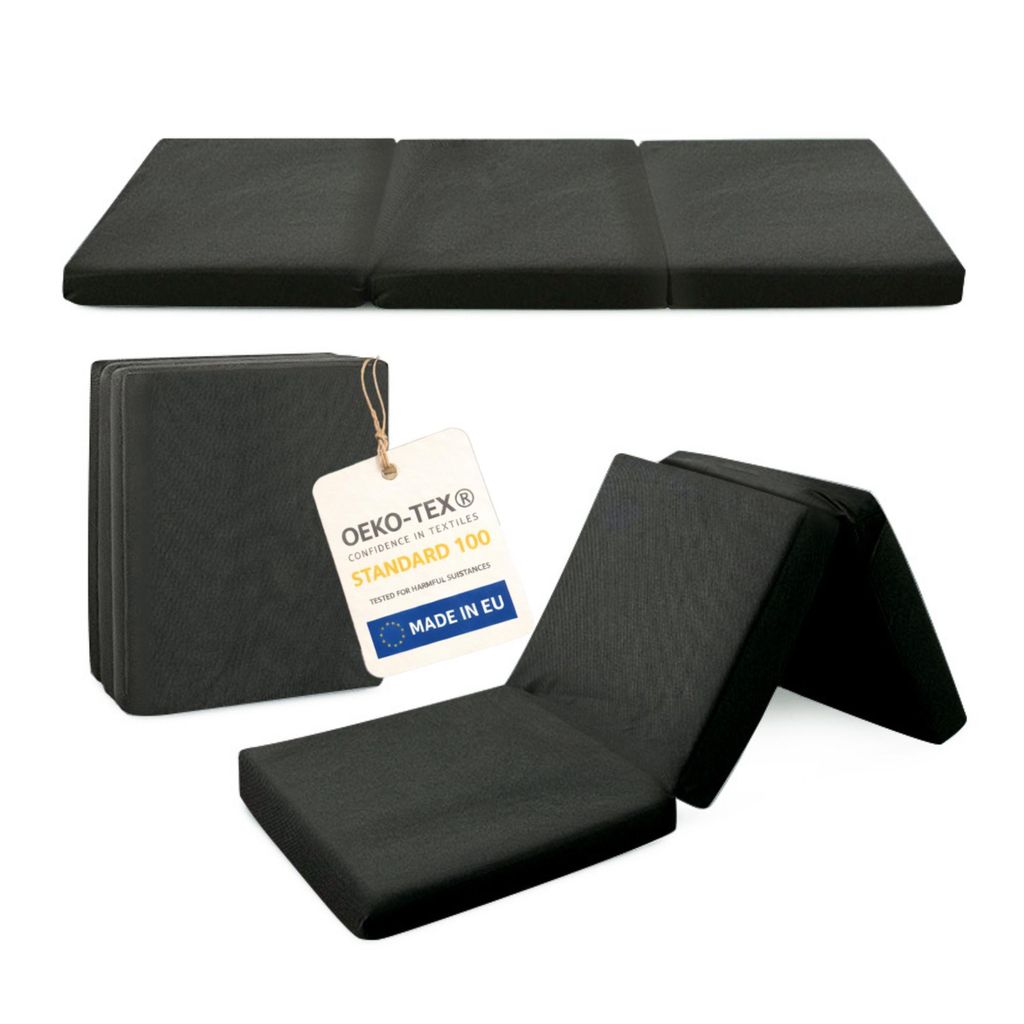Faltmatratze Gästematratze 195x80 cm Klappmatratze Reisematratze Campingmatratze für Wohnmobil Auto