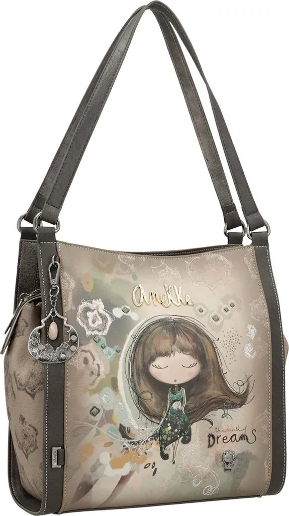 Anekke borsa a tracolla Real Tote Bag Multicolor multicolore - 2
