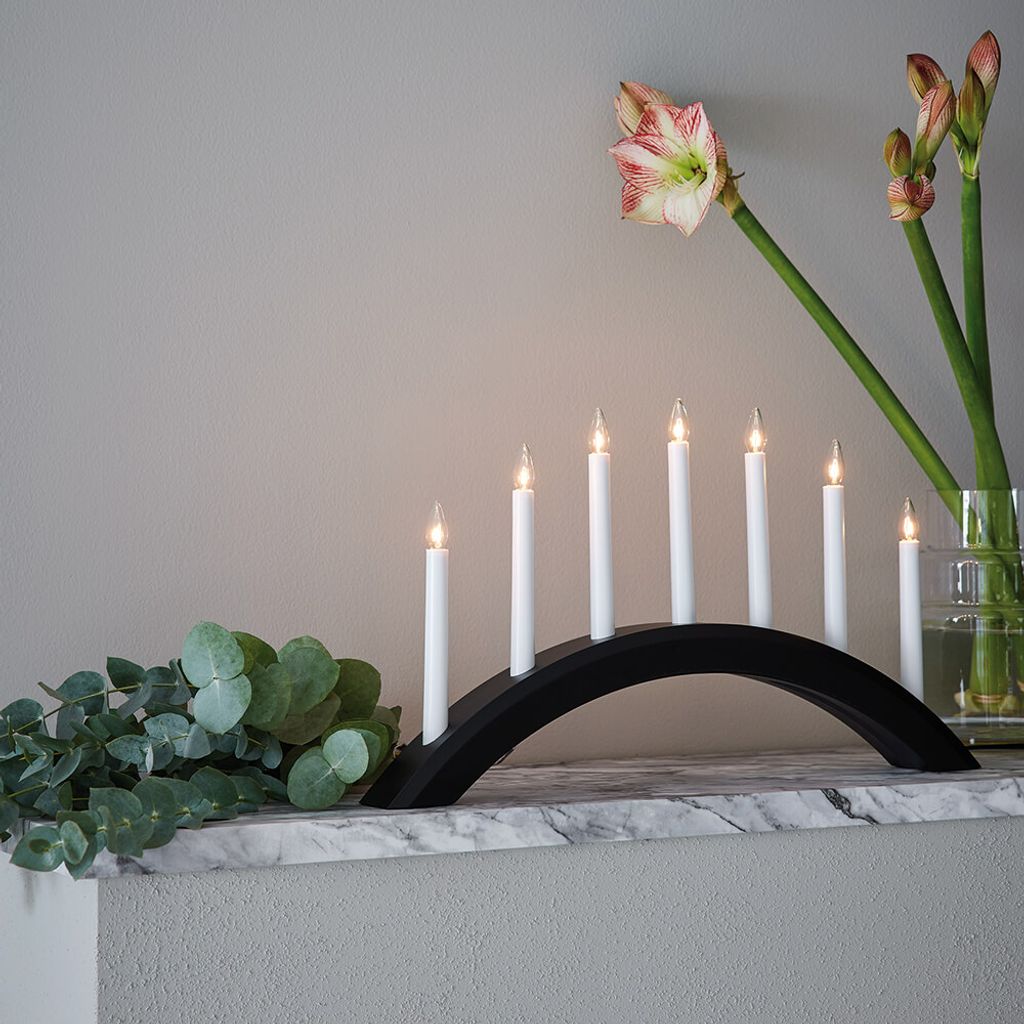 Markslöjd light arch Avento 7 x E10/34V/3W černá Obrázek produktu 