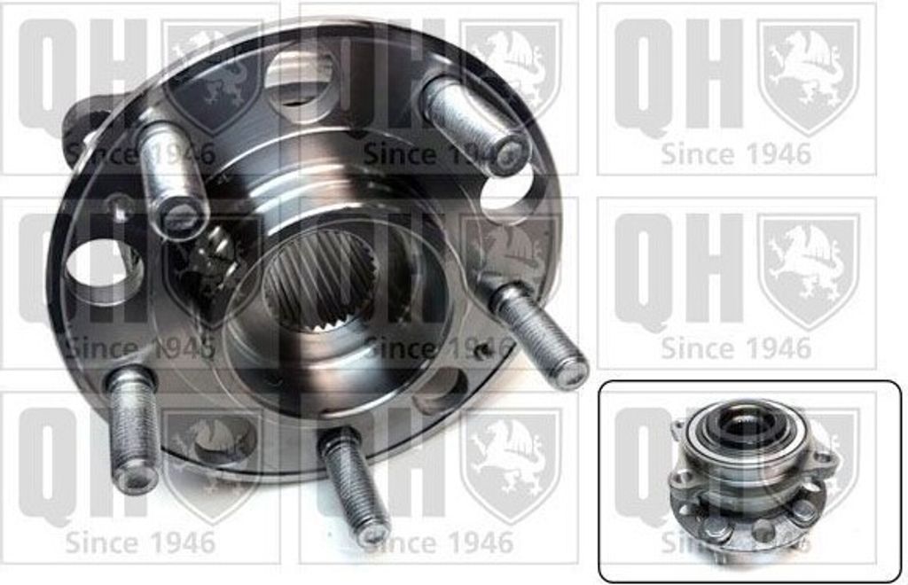 QUINTON HAZELL Radlagersatz für HYUNDAI Santa Fé III (DM) 139mm QWB1627