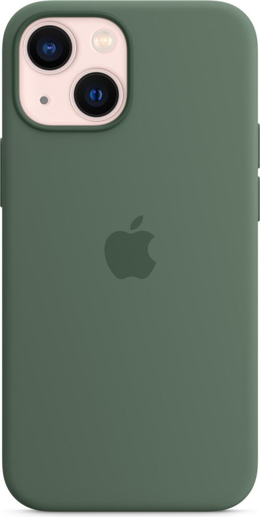 iPhone 13 mini Silikon Case mit MagSafe - Eukalyptus Produktbild 