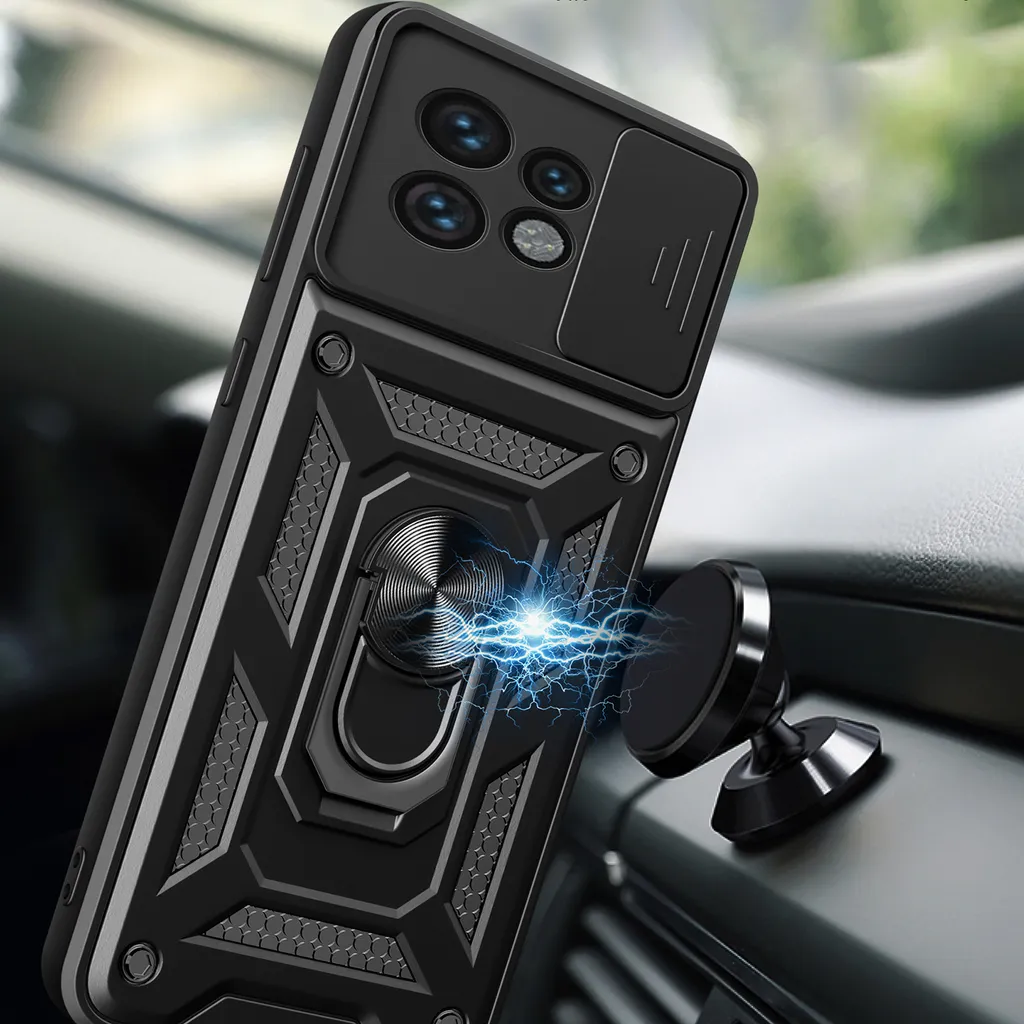 Cover Motorola Edge 40 Pro Professionale - Protezione Camera e Supporto - 3