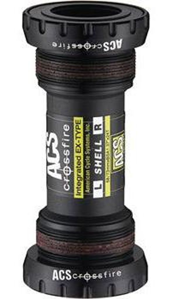 ACS BB-Set BMX Crossfire External Schwarz