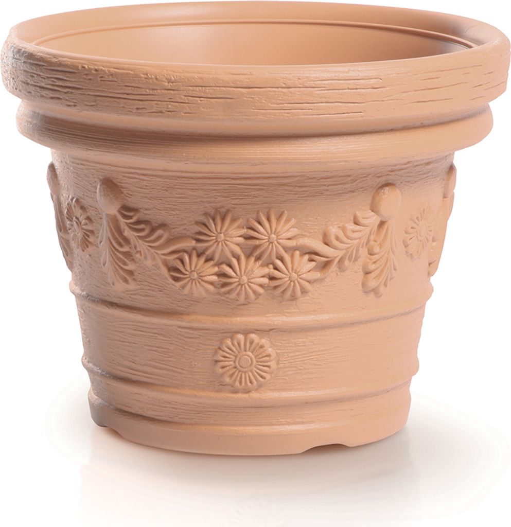Blumentopf Blumenkübel Kunststoff Terrakotta Decora Ø45 cm Produktbild 