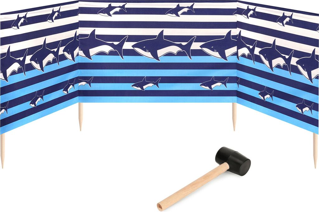 Garronda plage pare-vent 4m de long plus maillet en Image du produit 